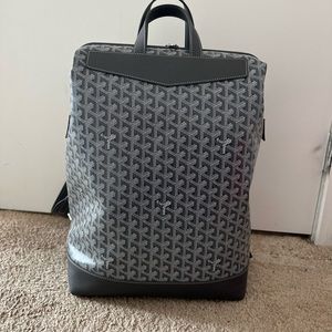 Goyard Cisalpin grey backpack